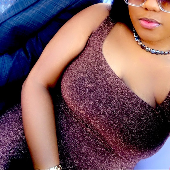 Forever 21 Dress with Gold Reflects - Picture 5 of 6